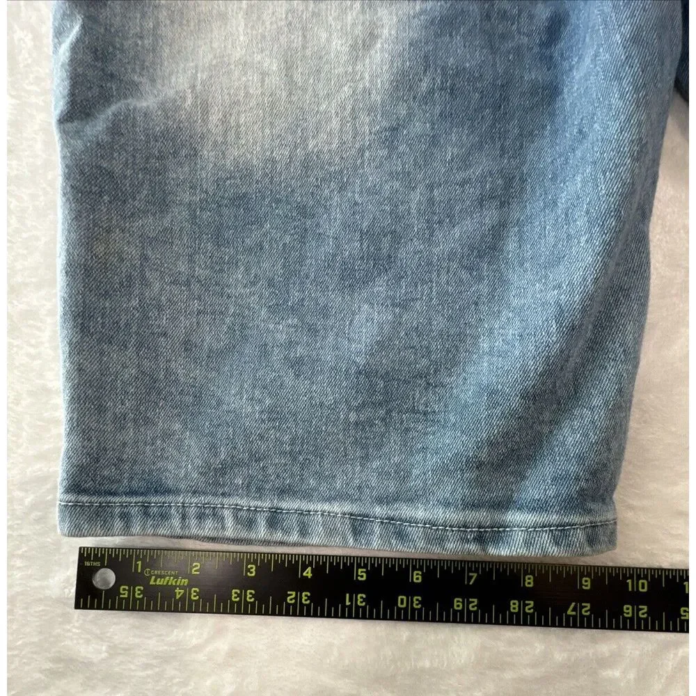 South Pole Shorts Mens 34 (Fits 36)‎ Slim Fit Jean Denim Jorts Faded Y2K 00s VTG